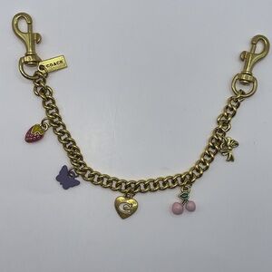 Coach Chain Bag Charm